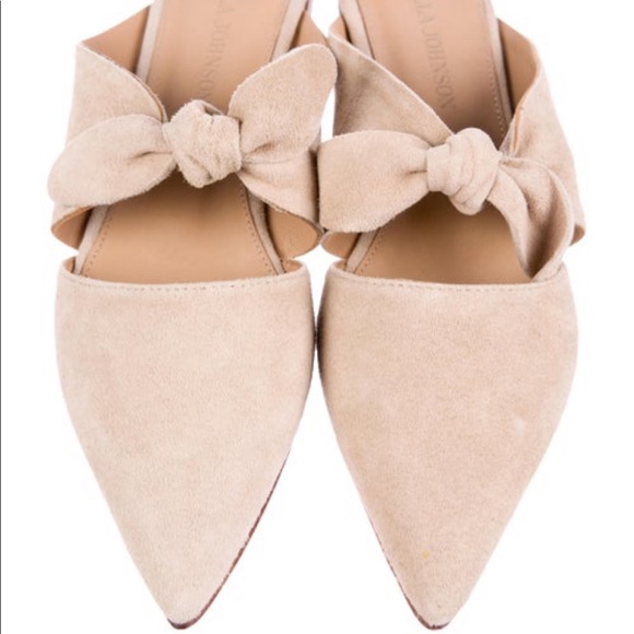 Ulla Johnson Shoes - New Ulla Johnson Suede Lila Mule Flats. Size 37.